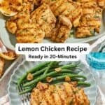 Lemon chicken pin image 3.