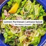 Lettuce Salad pin image 2.