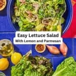 Lettuce Salad pin image 3.