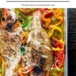 Baked Red Snapper Recipe pin image 1.