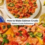 Salmon Crudo pin image 3.