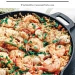Seafood paella pin image 1.