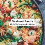 Seafood paella pin image 2.