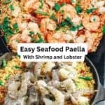Seafood paella pin image 3.