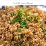 Bulgur wheat pin image 1.