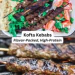 Kofta recipe pin image 3.