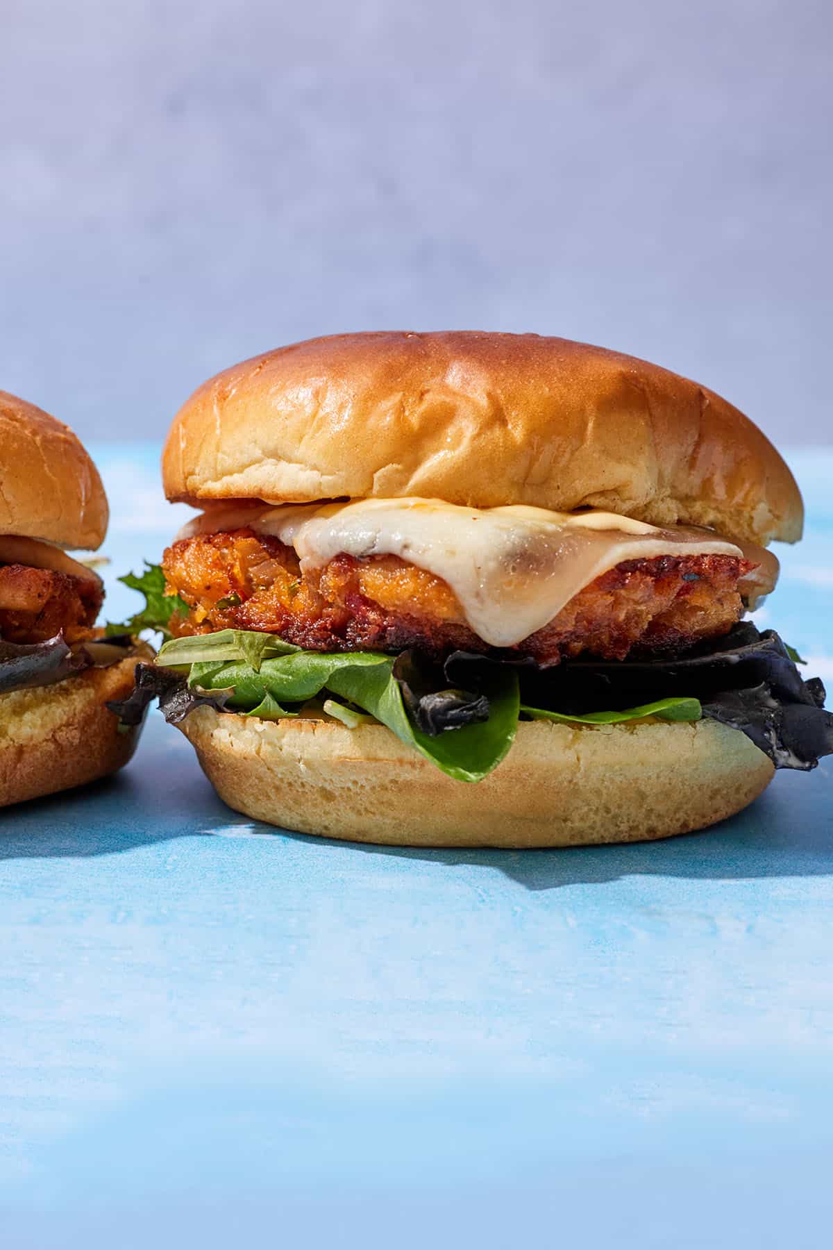 A tuna burger.