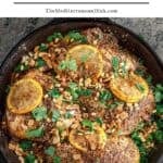 Za'atar Roasted Chicken Breast pin image 1.
