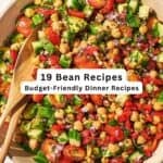 Bean recipes pin image 2.