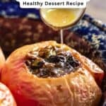 Baked apples pin image 2.