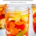 Giardiniera recipe pin image 3.