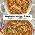 Mediterranean chicken pin image 3.