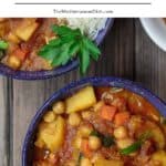 Vegetable tagine pin image 1.