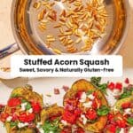 Stuffed acorn squash pin image 3.