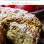 Apple olive oil cake pin image 1.