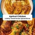 Apricot chicken pin image 3.