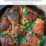 Cilantro lime chicken pin image 1.