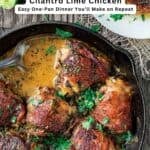 Cilantro lime chicken pin image 2.