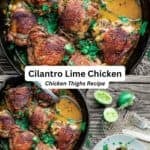 Cilantro lime chicken pin image 3.