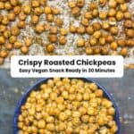Roasted chickpeas pin image 3.