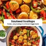 Mediterranean scallops pin image 3.