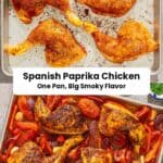 Spanish paprika chicken pin image 3.