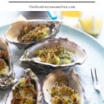 Baked oysters pin image 1.