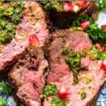 Beef Tenderloin Recipe pin image 1.