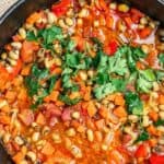 Black eye peas recipe pin image 3.