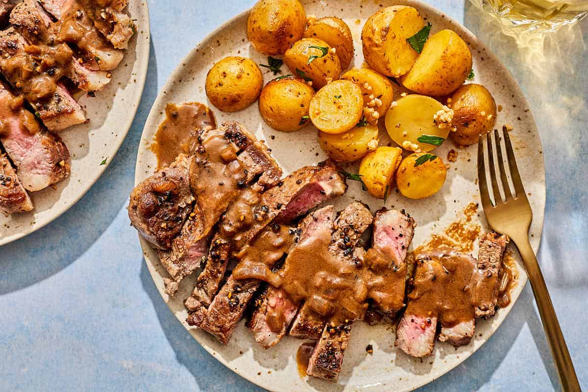 Steak au Poivre (Black Pepper Steak)