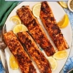 Air Fryer Salmon pin image 4.